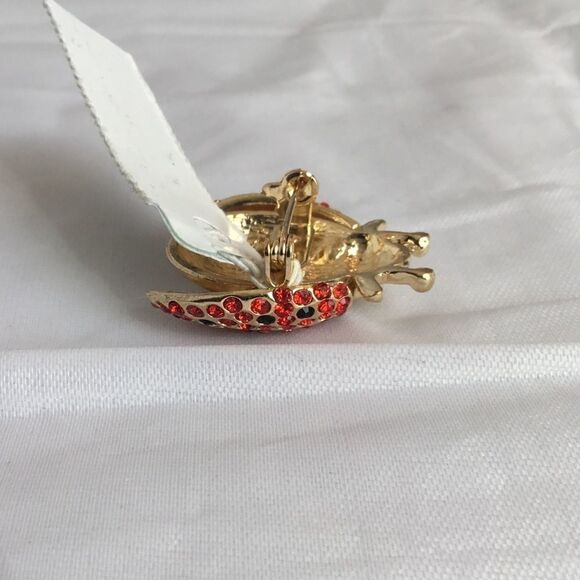 Cara Crystal Ladybug Pin (G1) - Picture 5 of 8